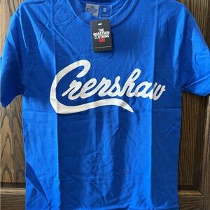 The Marathon Clothing Blue Crenshaw Tee